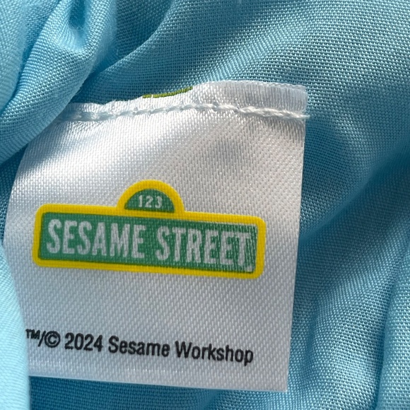 POTTERY BARN KIDS SESAME STREET COOKIE MONSTER COSTUME SIZE 0-6 MONTHS - Picture 7 of 11